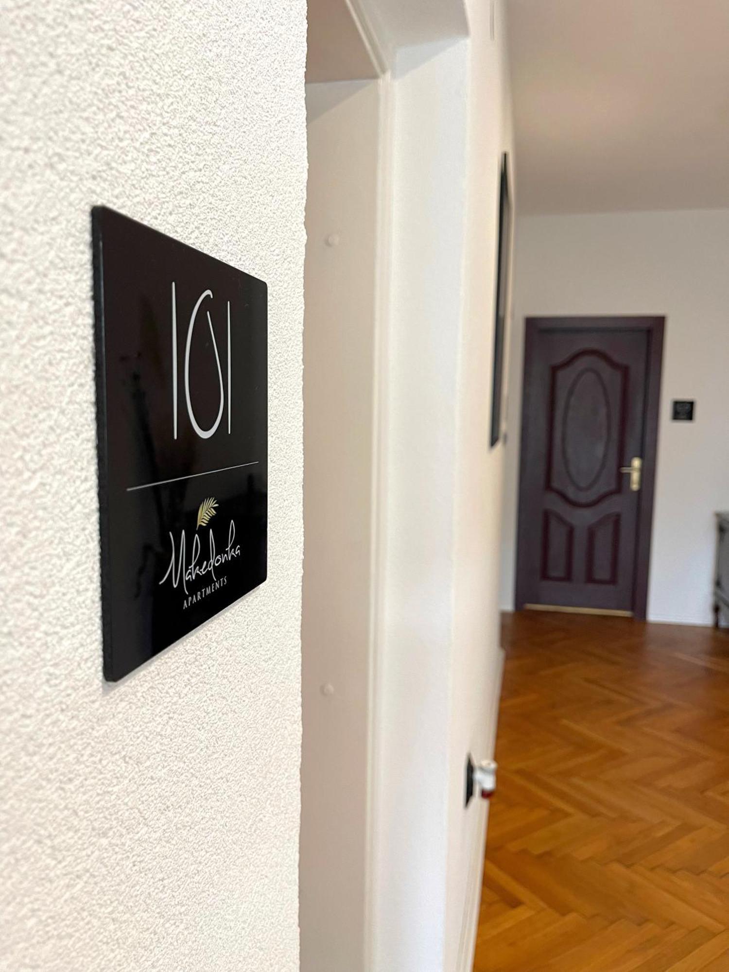 Makedonka Apartments Охрид Экстерьер фото